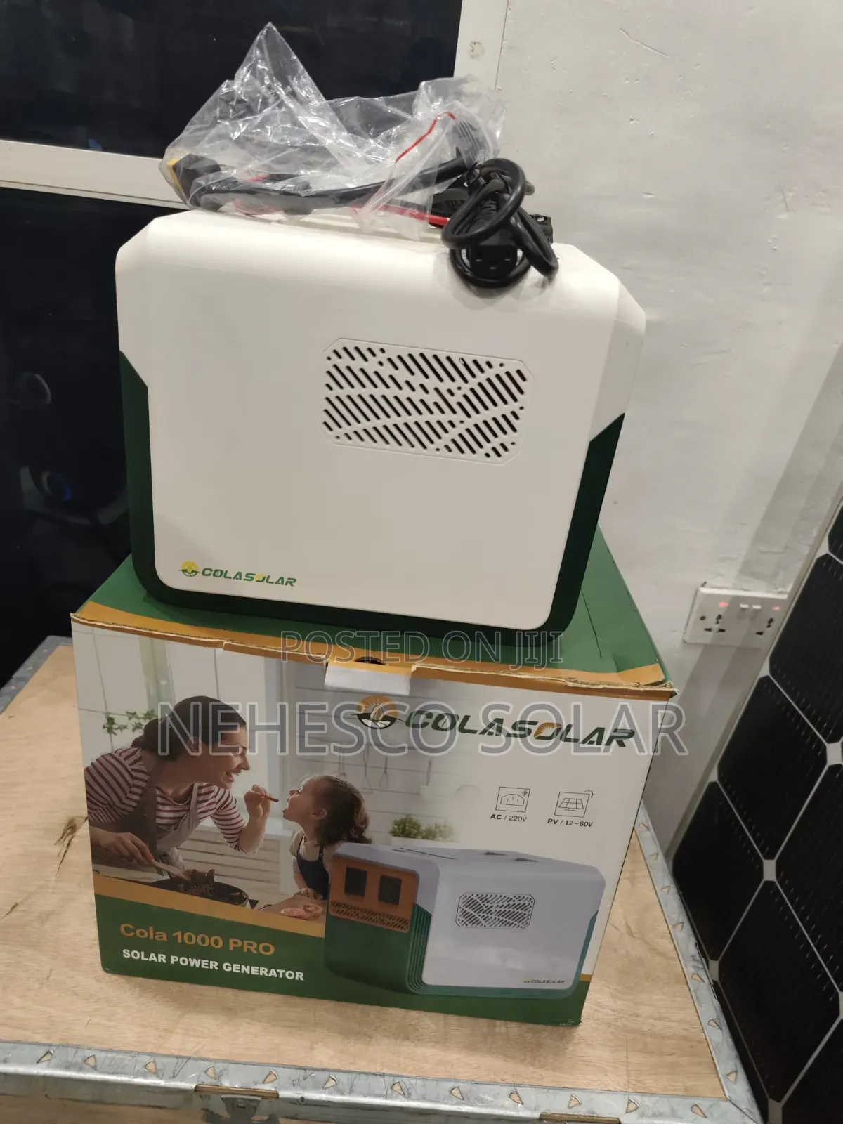 Clean Energy Power Station for Students Remote Workers