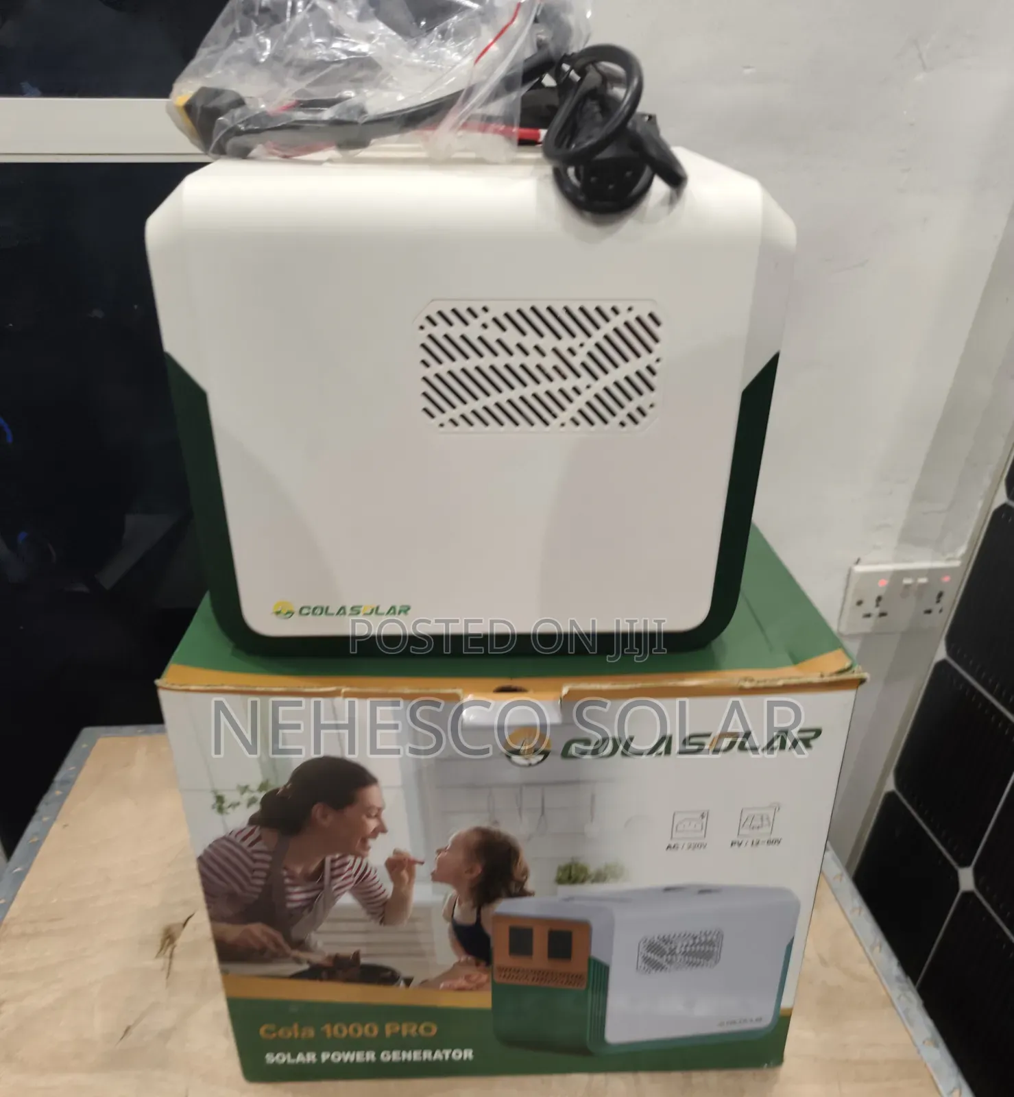 Clean Energy Power Station for Students Remote Workers