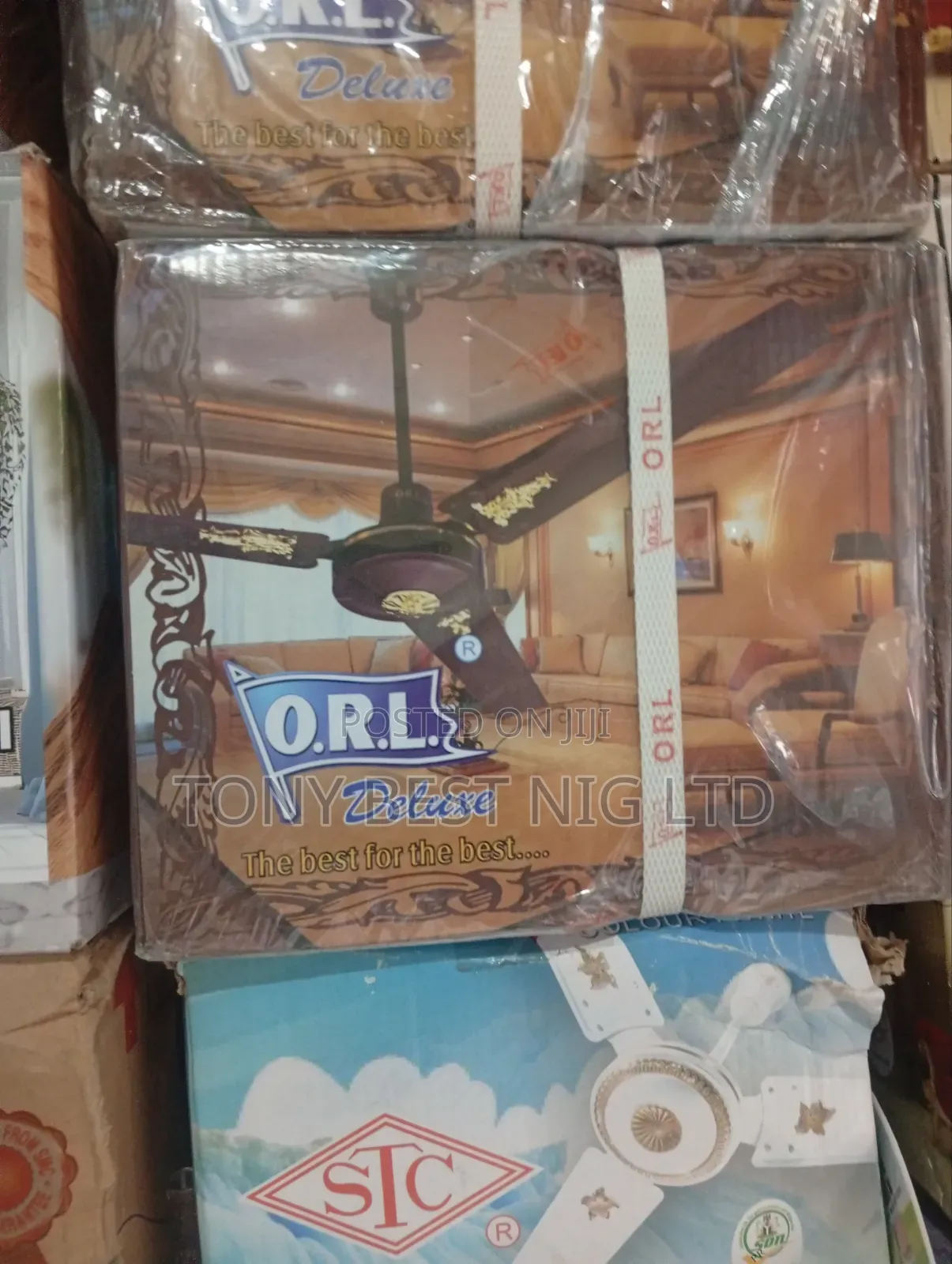 Orl Imperial Ceiling Fan Copper Coil 56"Inches