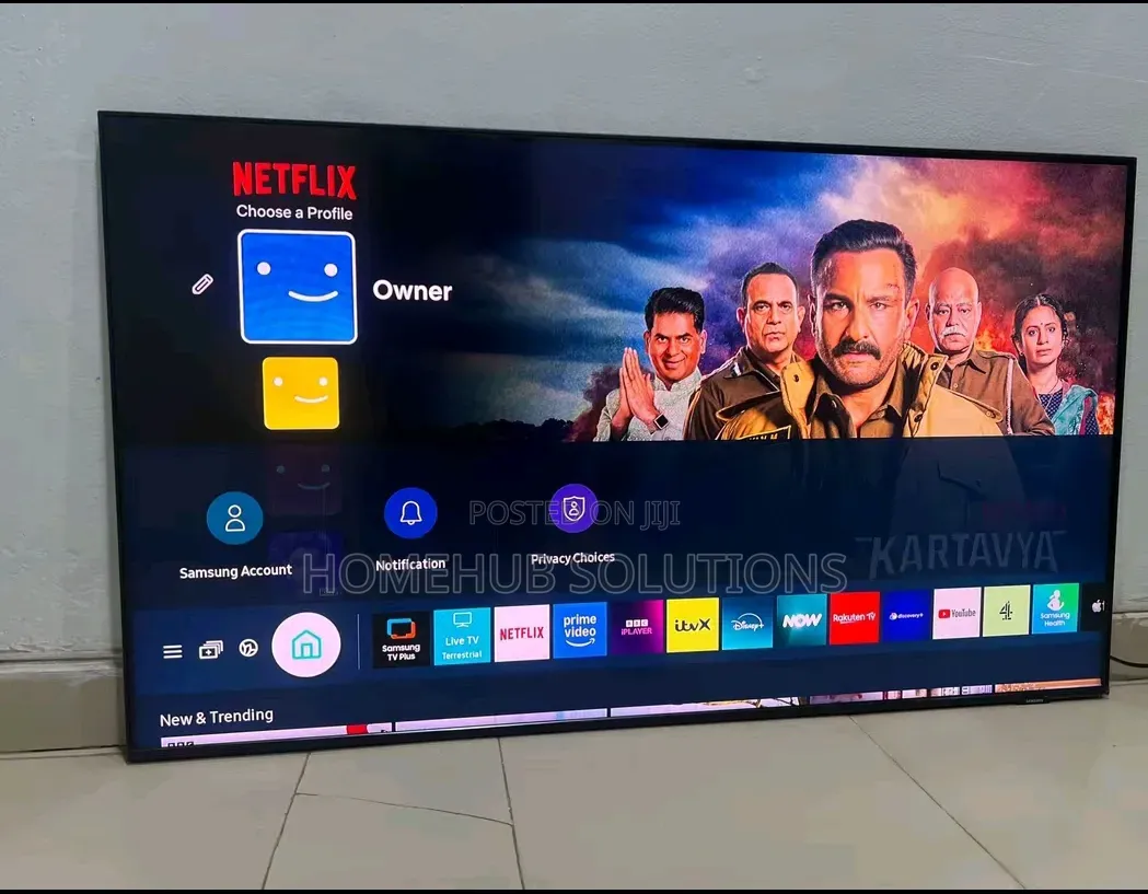 Samsung 50inch Qled TV Neatly Used Smart TV