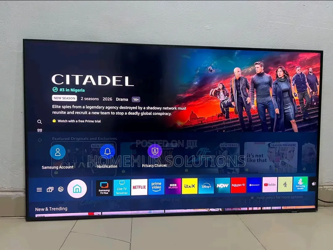 Samsung 50inch Qled TV Neatly Used Smart TV