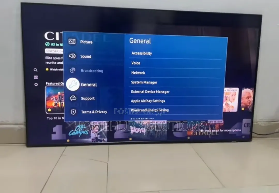 Samsung 50inch Qled TV Neatly Used Smart TV