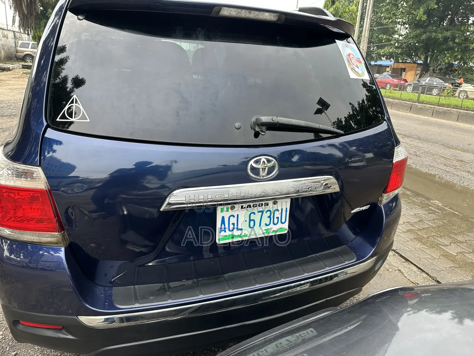 Toyota Highlander Limited 3.5l 4WD 2013 Blue