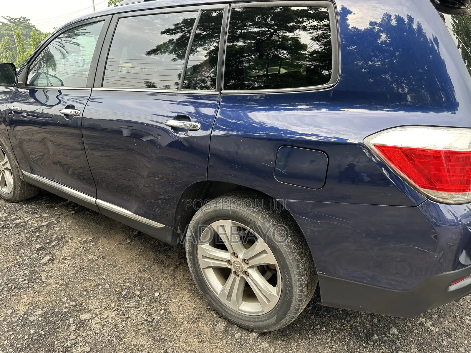 Toyota Highlander Limited 3.5l 4WD 2013 Blue