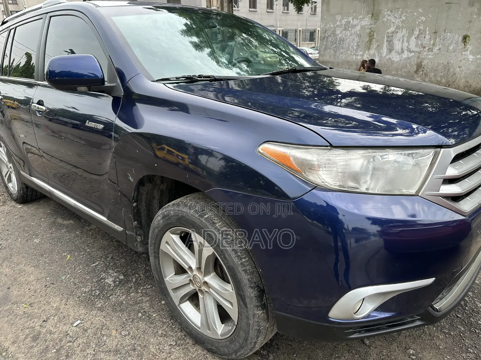 Toyota Highlander Limited 3.5l 4WD 2013 Blue
