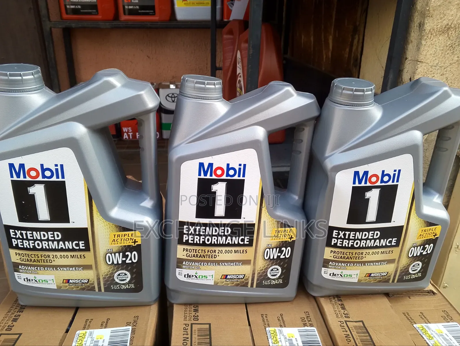 Full Synthetic Mobil 1 0w-20 Engine Oil for Suvs Cars