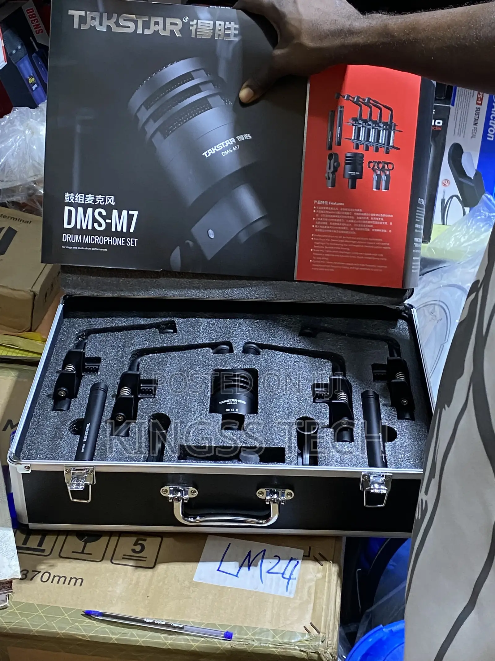 Takstar Professional 7sets Drum Microphone