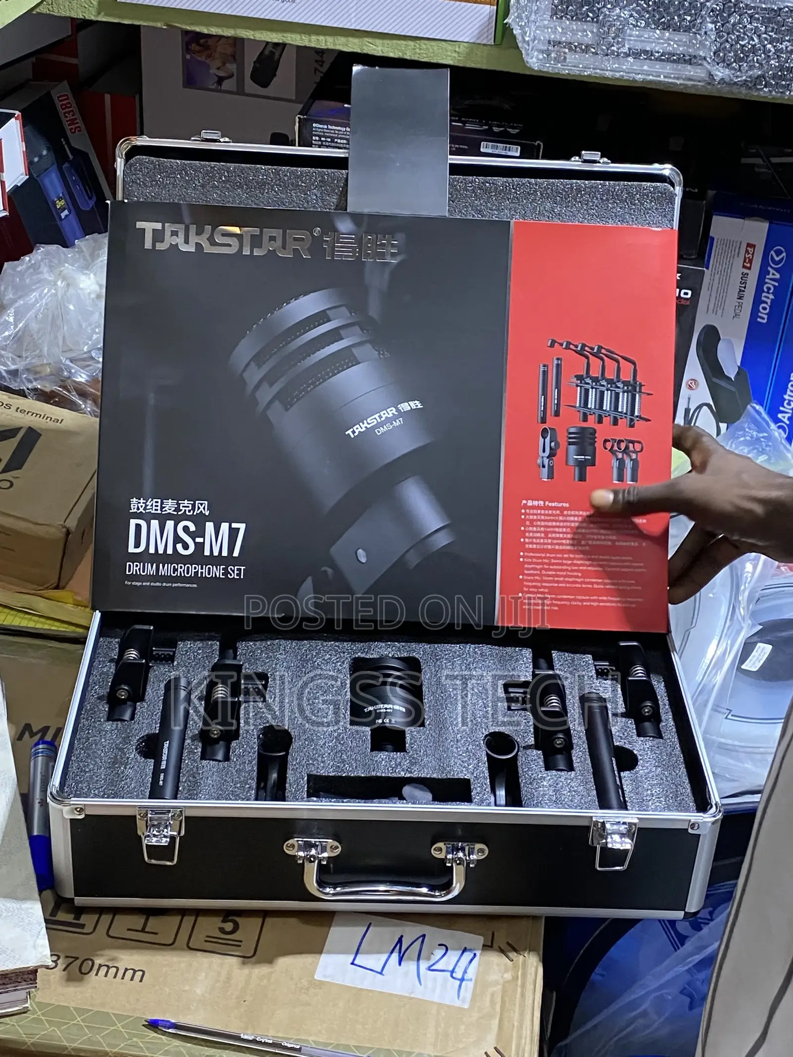 Takstar Professional 7sets Drum Microphone