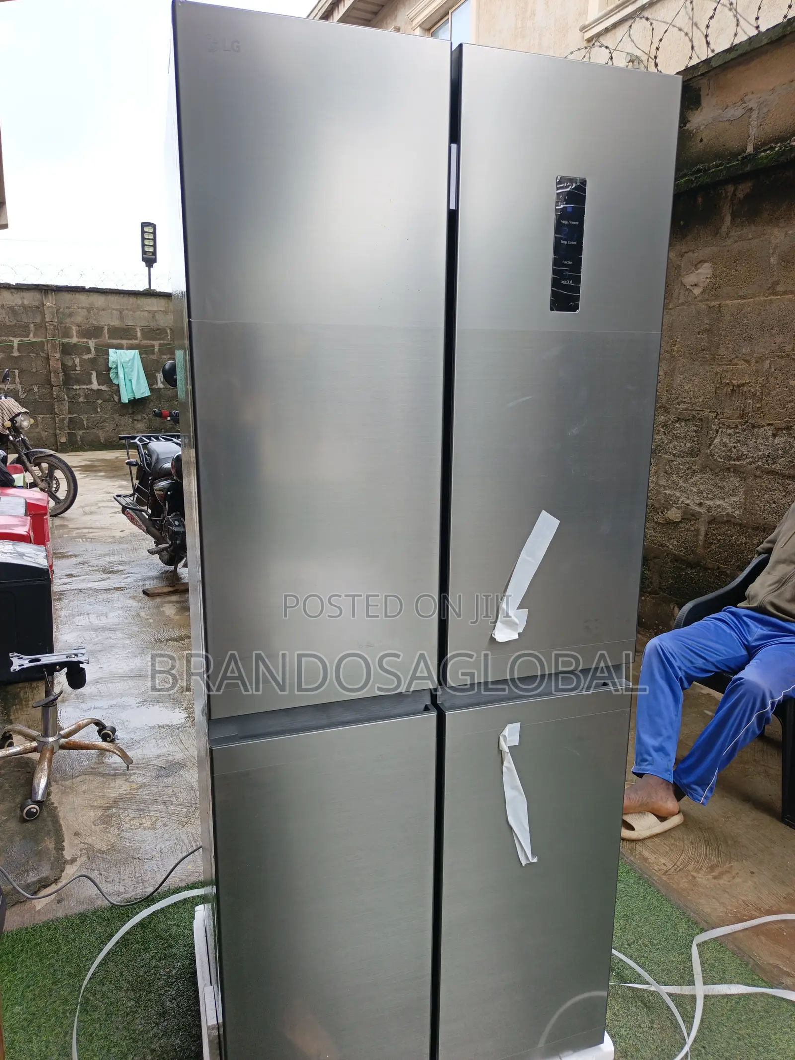 Lg 434l Frost Free Refrigerator Ref-41fplamgcf–Spacious Doublecooling