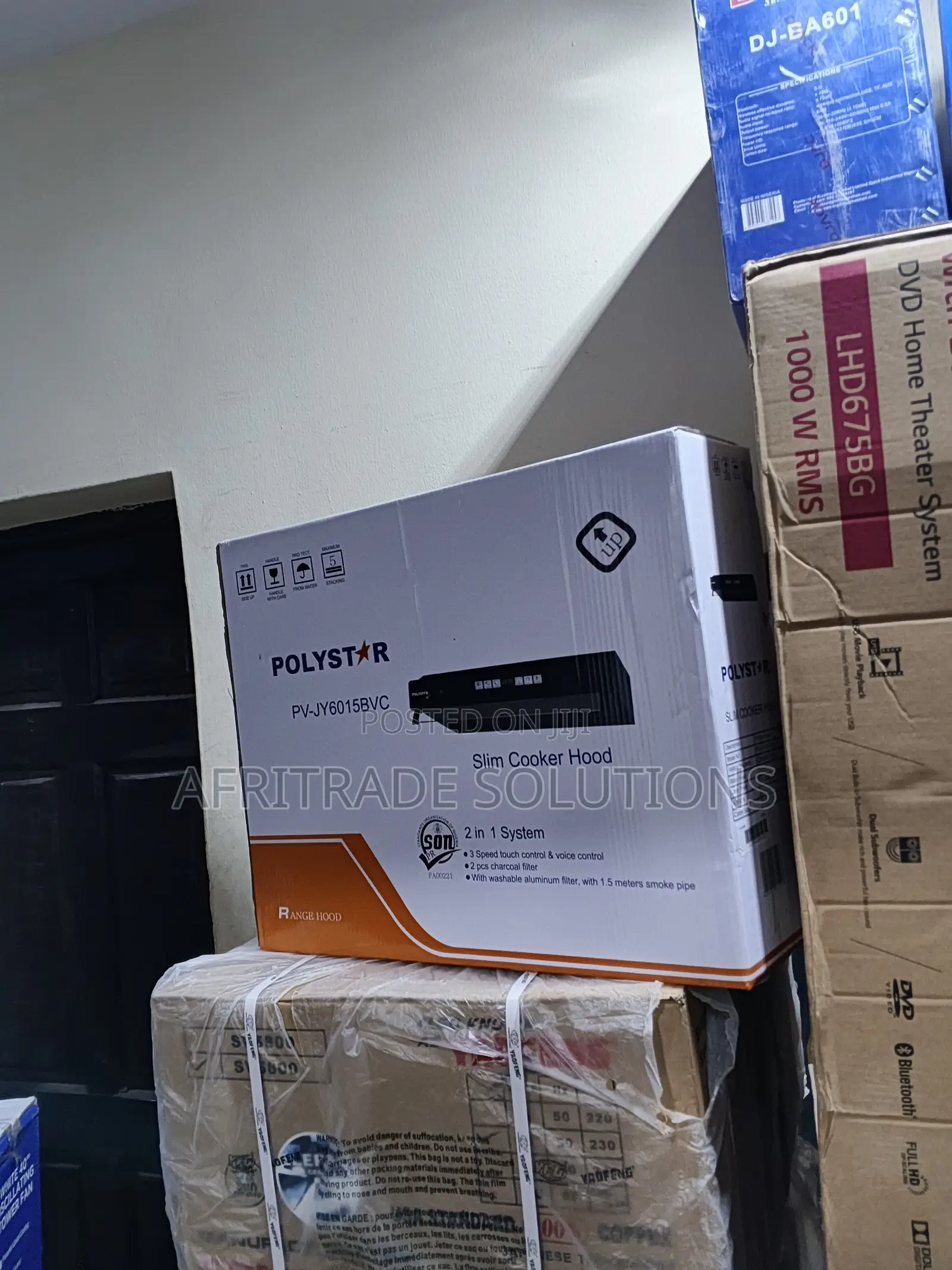 Polystar Pv-Jy6015bvc 60cm Wall Mount Range Hood
