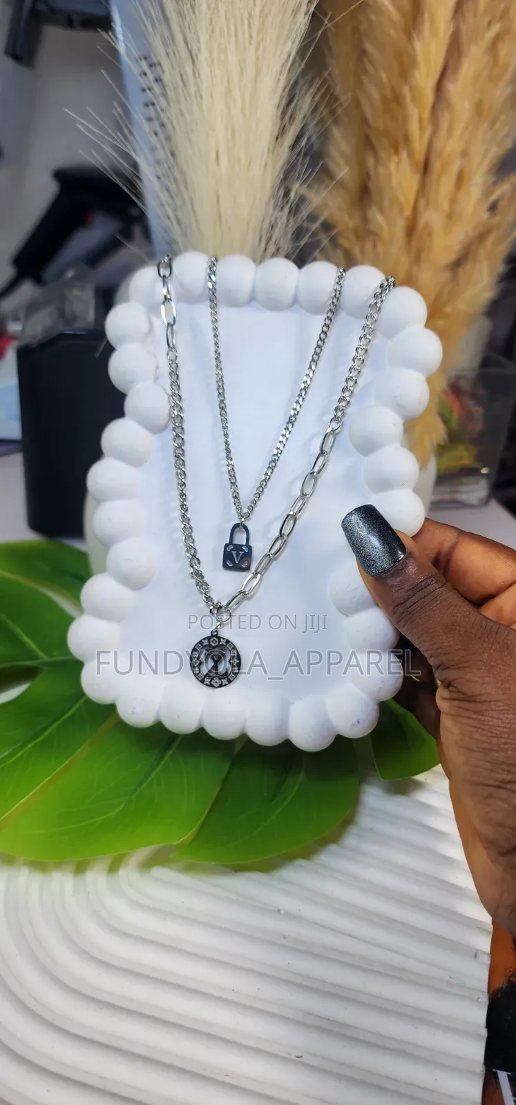 Monogram Medallion Choker
