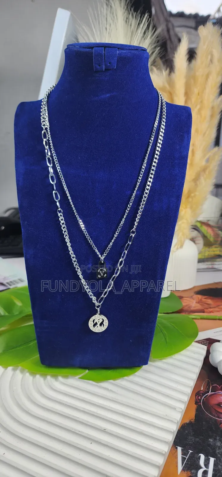 Monogram Medallion Choker