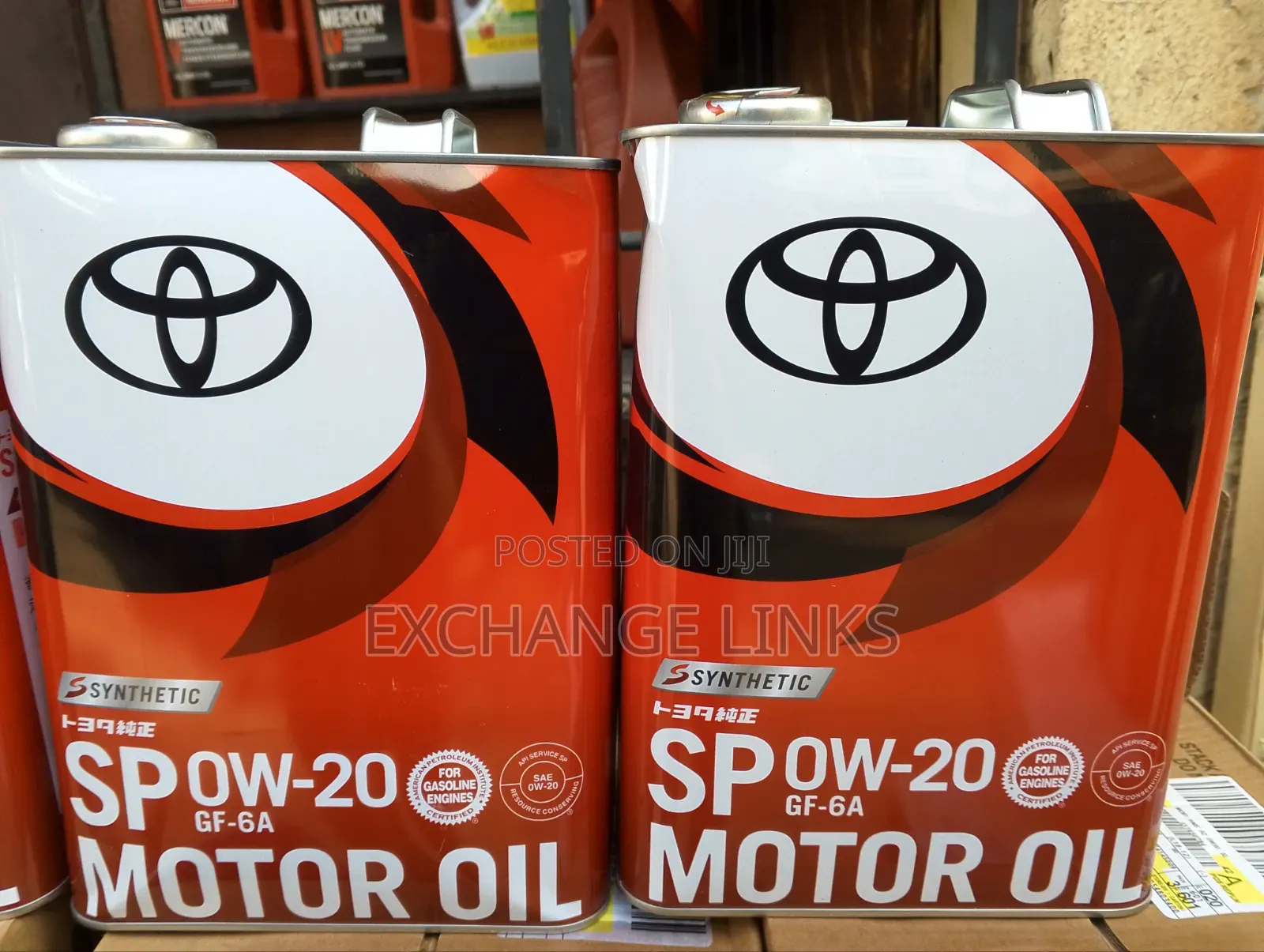 Toyota 0w-20 Engine Oil 4l Made in Japan