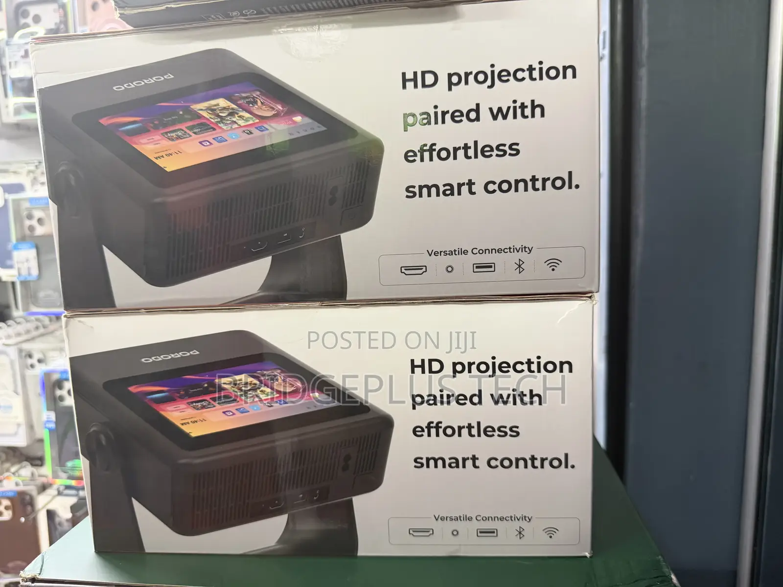 Porodo Optivis Smart Hd Projector