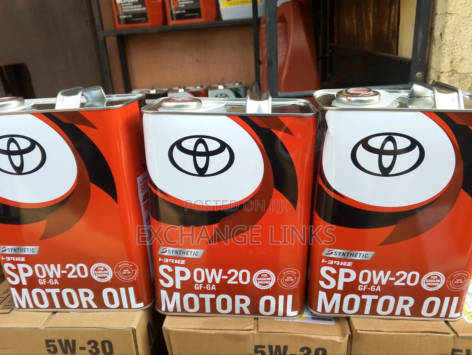 Toyota 0w-20 Engine Oil 4l Made in Japan