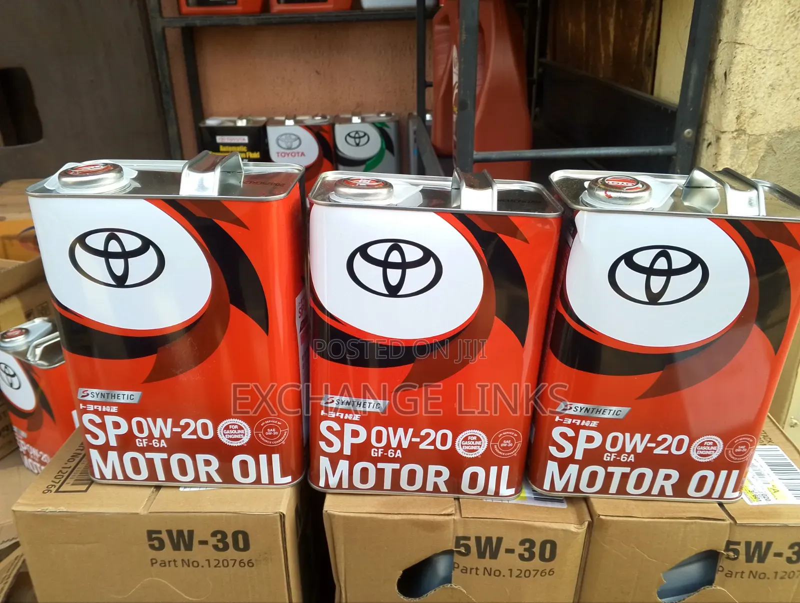Toyota 0w-20 Engine Oil 4l Made in Japan