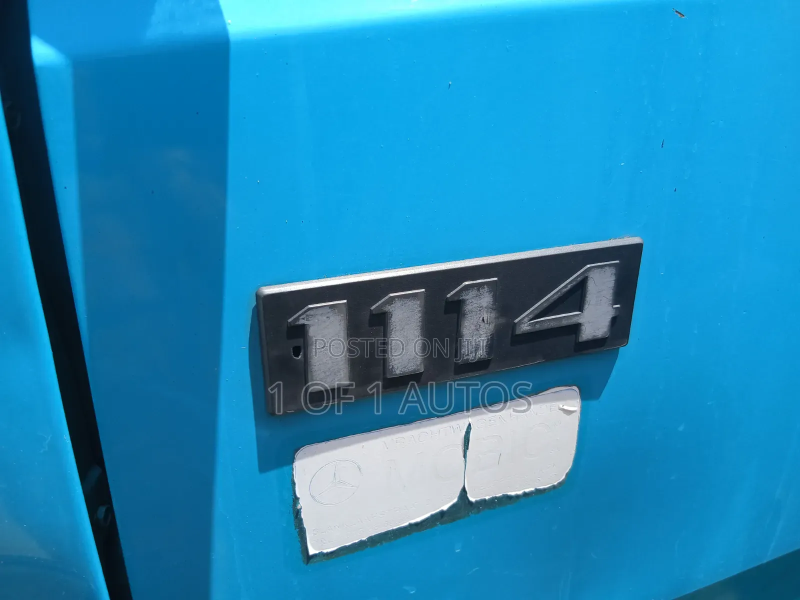 Mercedez Benz 1114 2001 Blue