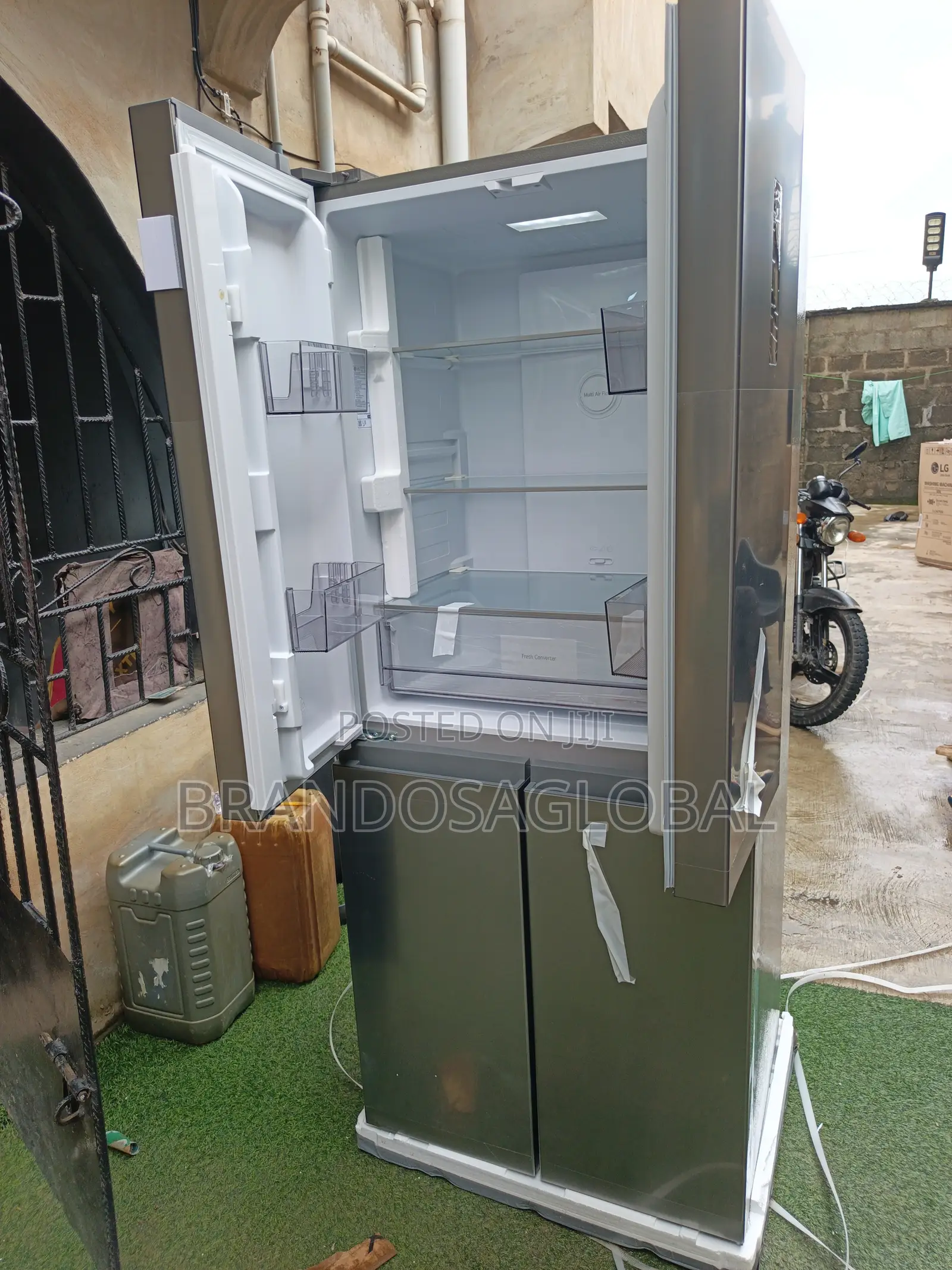 Lg 434l Side by Side Refrigerator Ref-41fplamgcf–Foodcooling Appliance