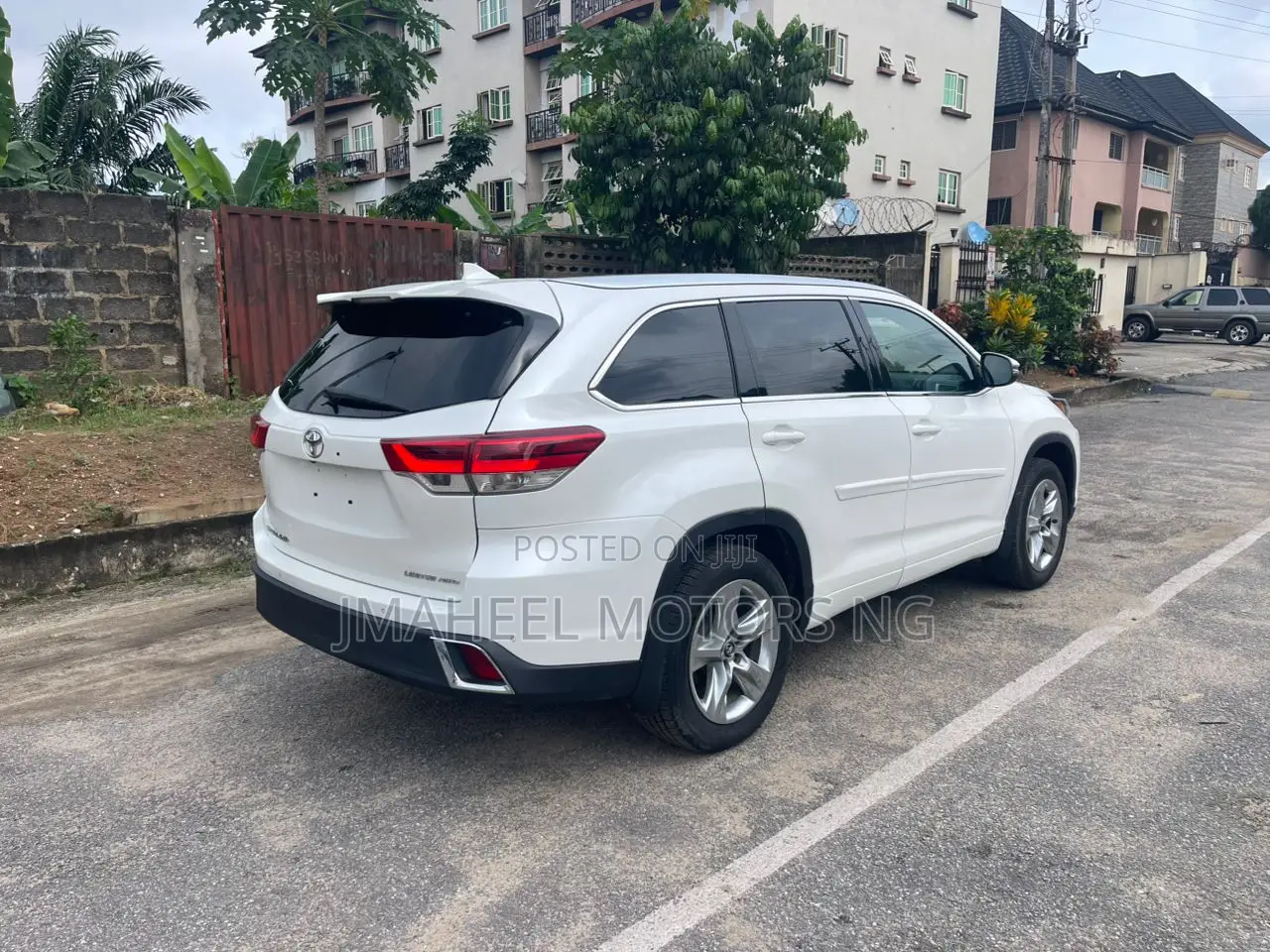 Toyota Highlander Limited 2019 White