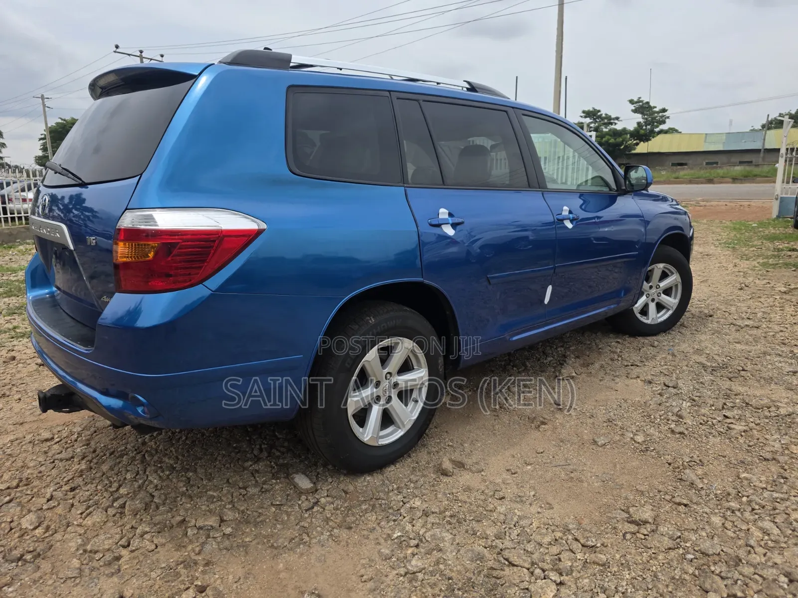 Toyota Highlander 2008 Blue