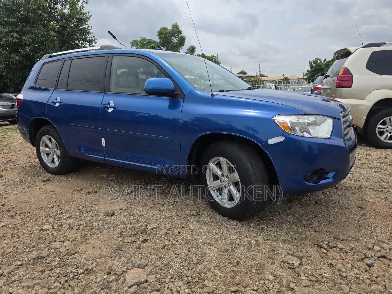 Toyota Highlander 2008 Blue