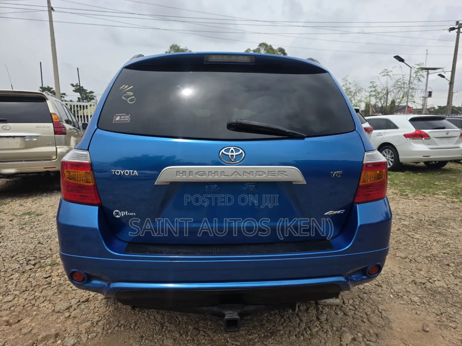 Toyota Highlander 2008 Blue