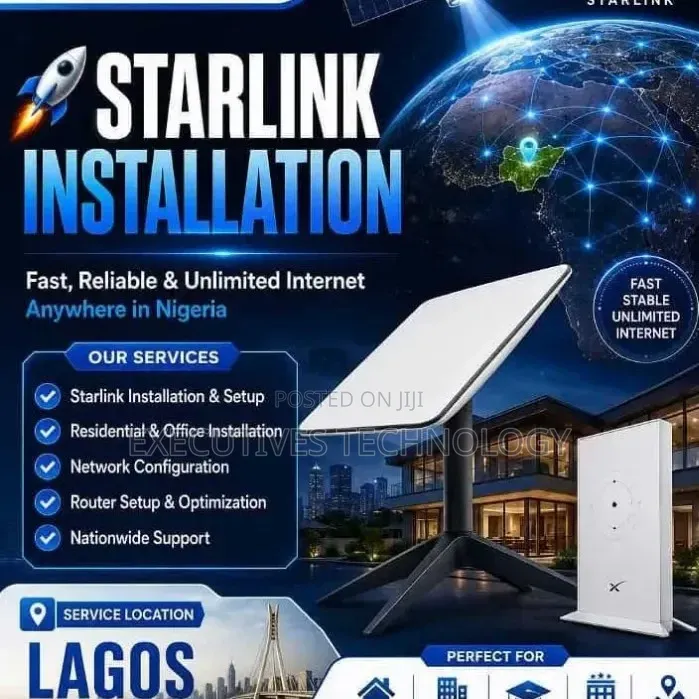 Starlink Technician in Ikoyi