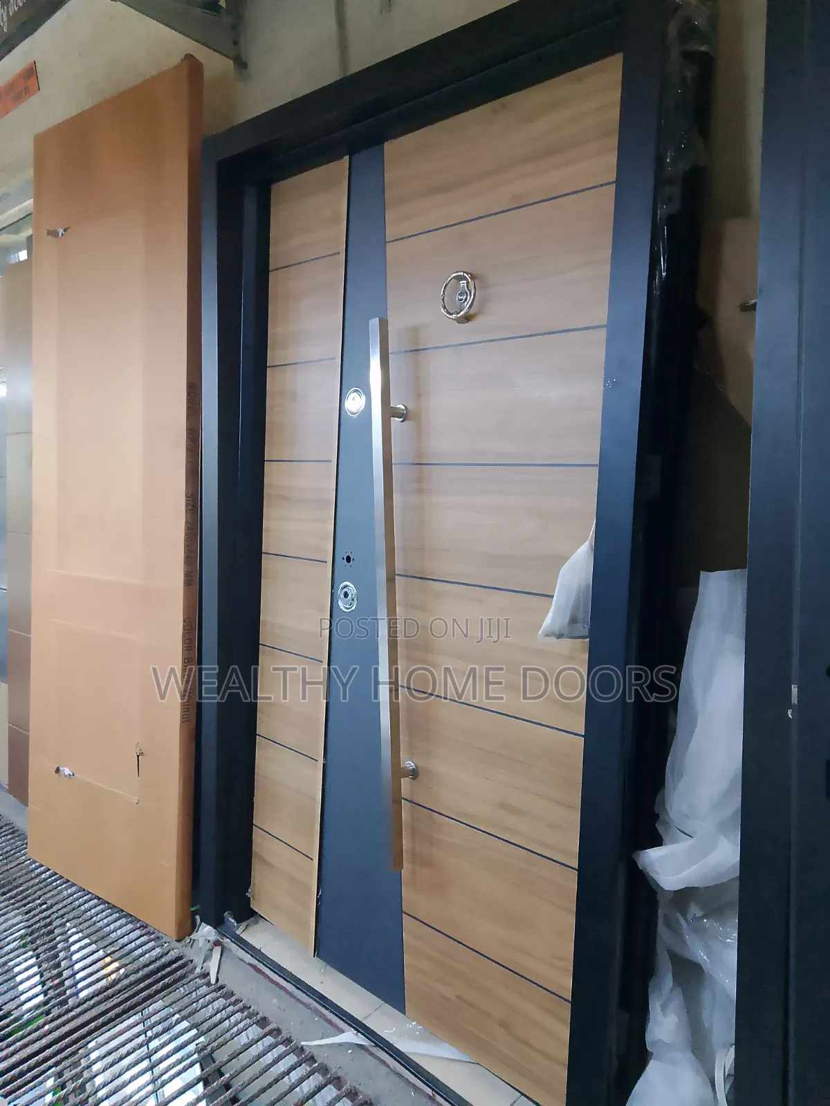 High Quality Turkish Luxury Steel Security Door 4ft by 7ft