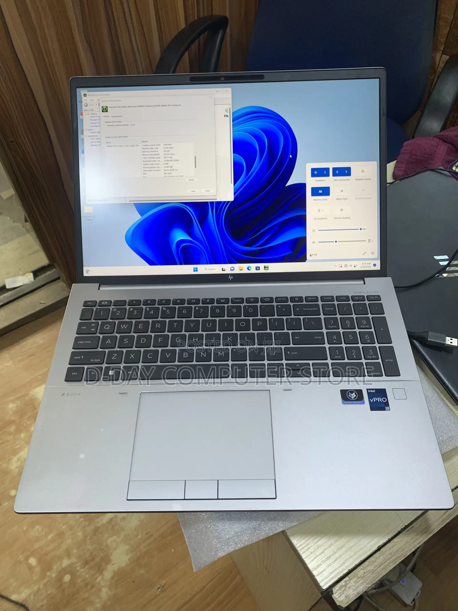 Laptop HP ZBook Firefly 16inch G9 32GB Intel Core i7 SSD 1T