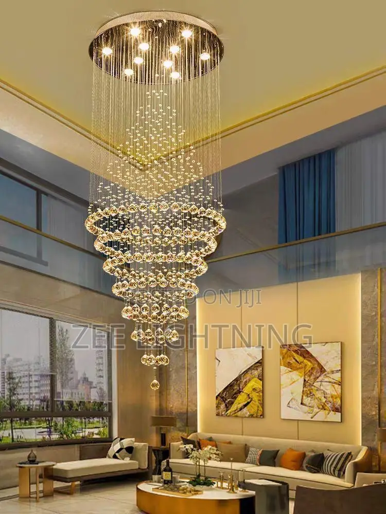New Design Crystal Rain Drop Chandelier ( by 600m)