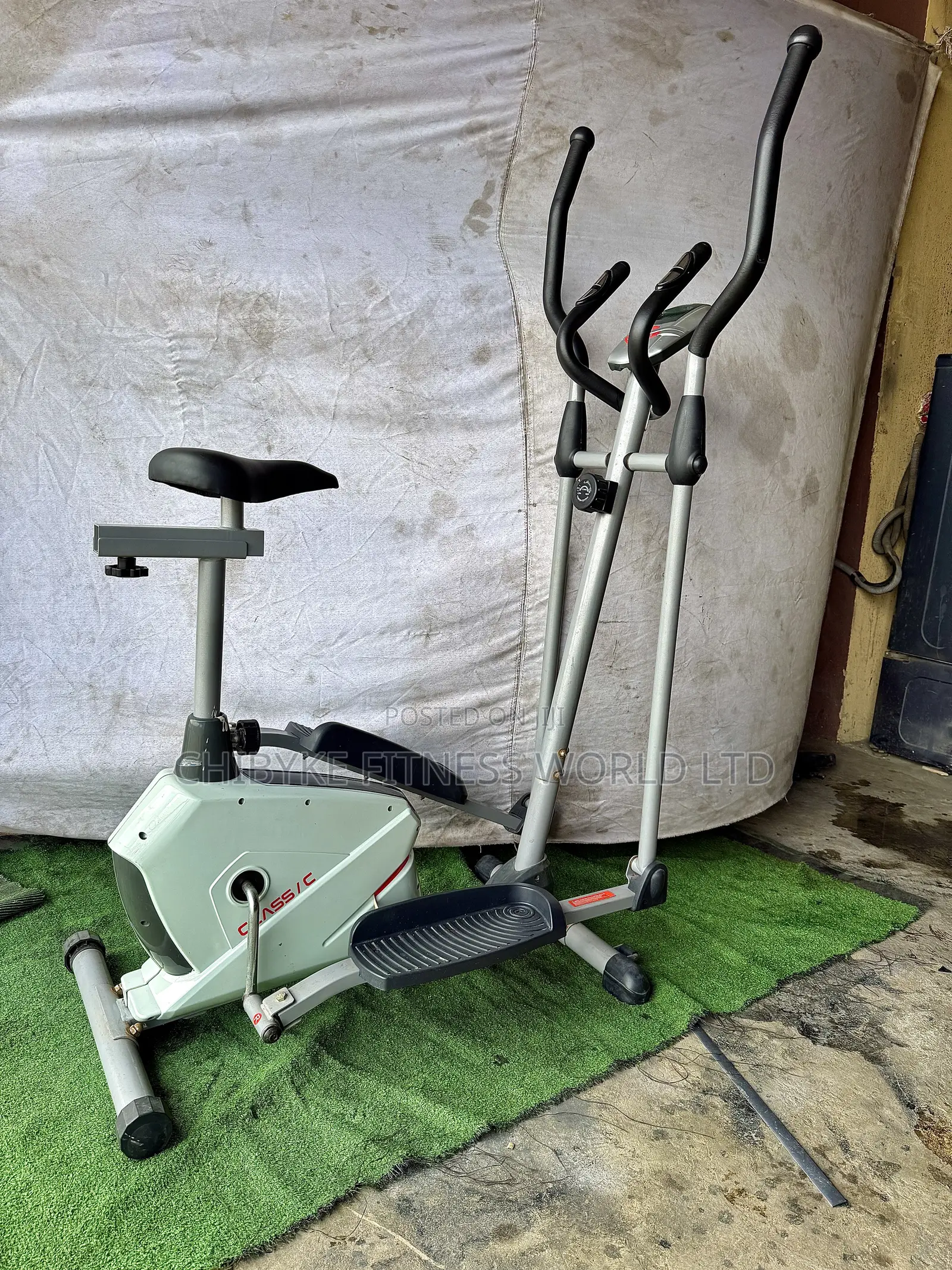 Eliptical Trainer/ Crosstrainer With Seat ( 2 in 1)