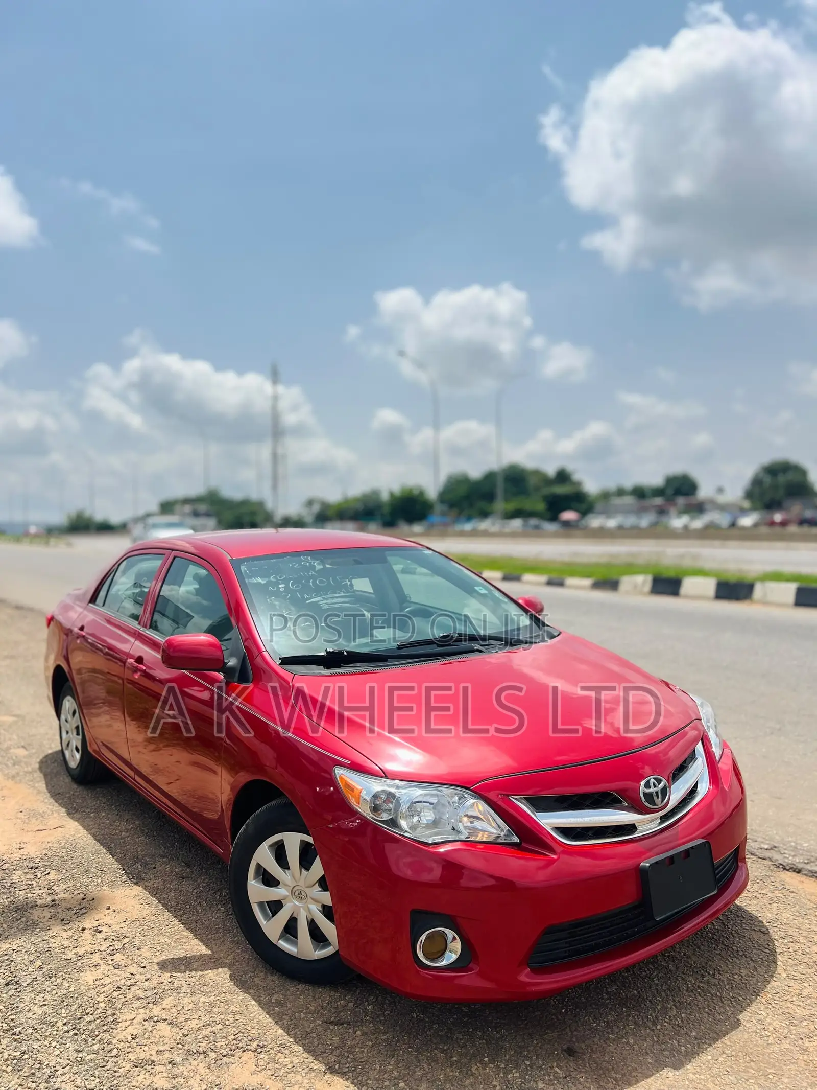 Toyota Corolla LE 4dr Sedan (1.8L 4cyl 4A) 2012 Red