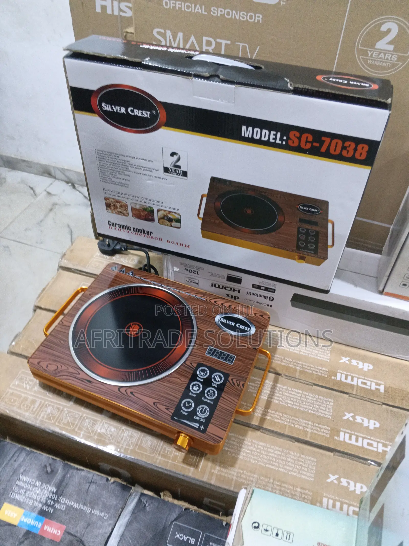Silver Crest Sc-7038 Single Electric Stove