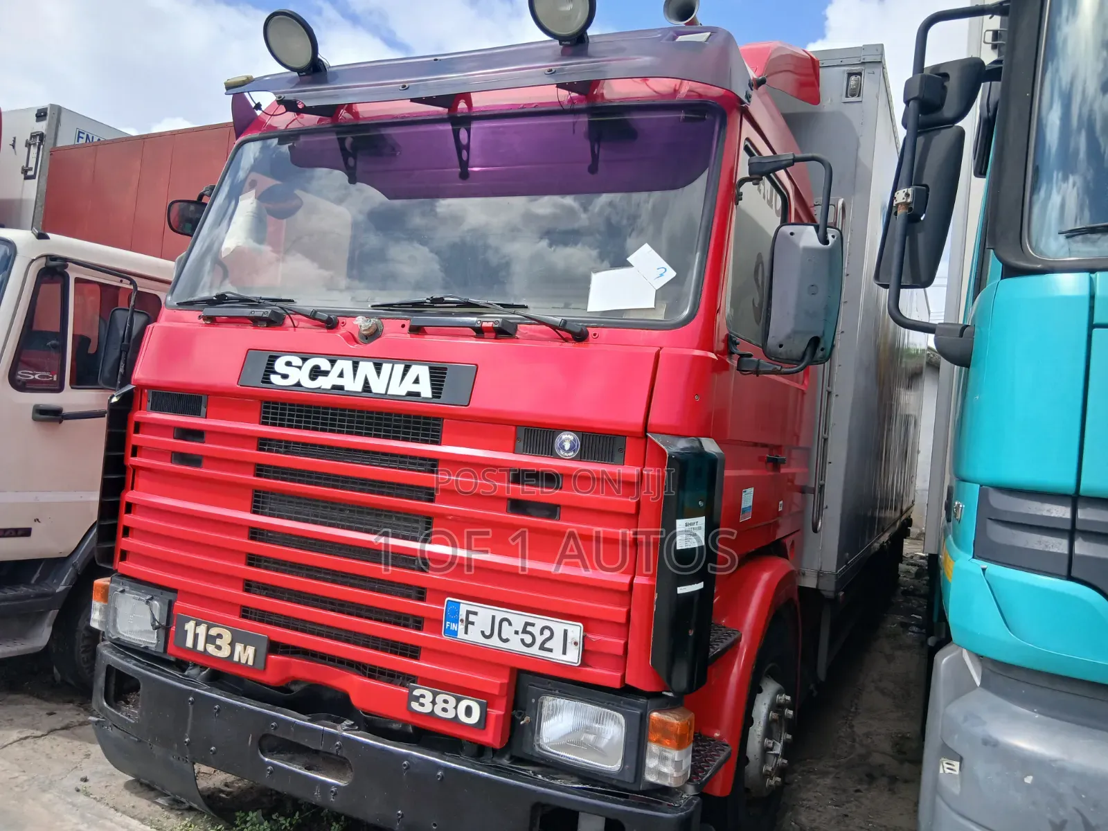 Scania FJC-521 2000 Red