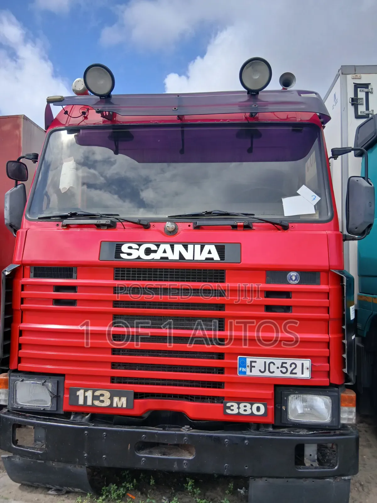 Scania FJC-521 2000 Red