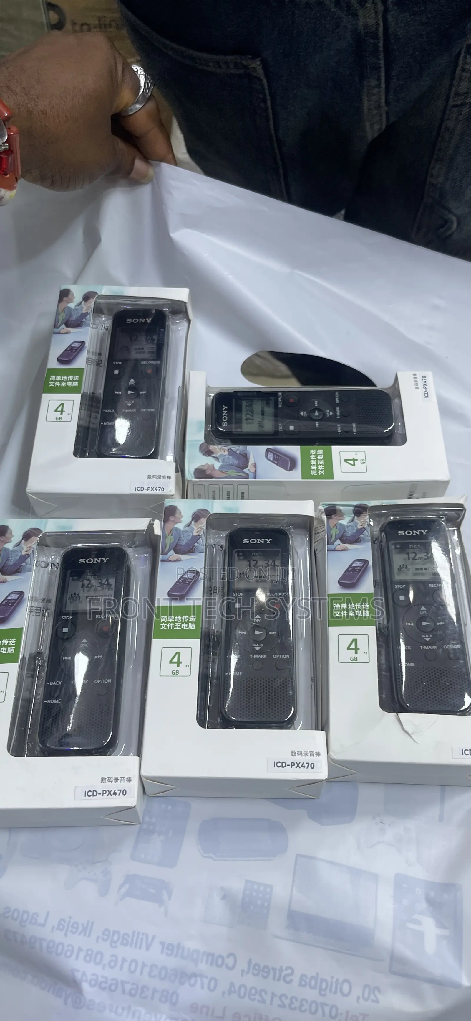 Sony Voice Recorder Icd Px470