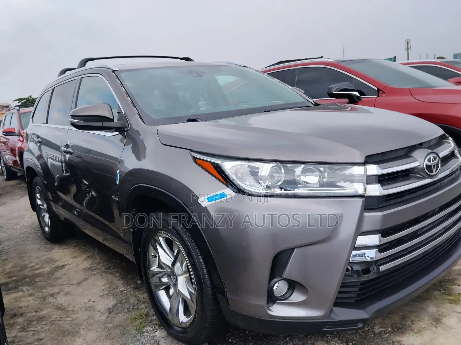 Toyota Highlander Limited Platinum V6 4x4 (3.5L 6cyl 6A) 2016 Gray