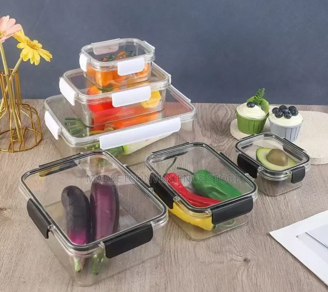 3 PCS Acrylic Food Storage Containers