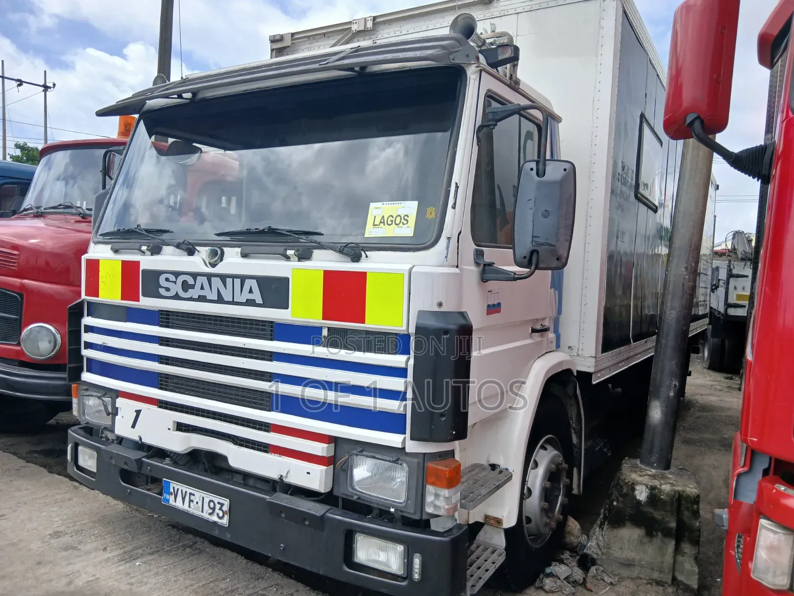 Scania Truck White