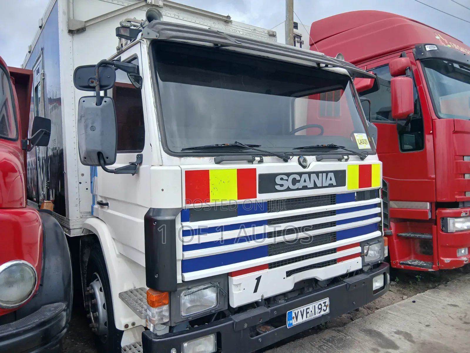 Scania Truck White