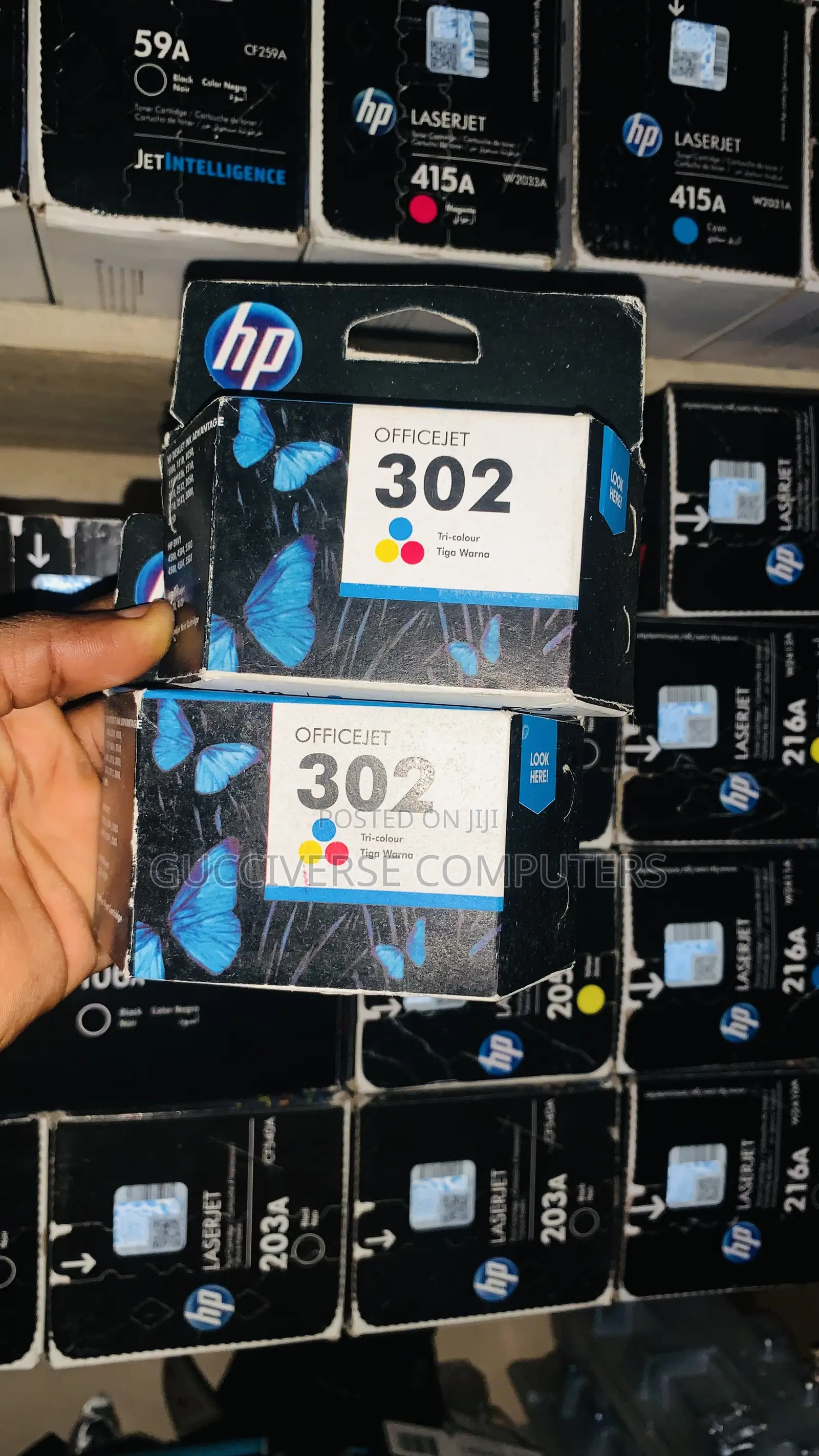HP 302 Ink Cartridges