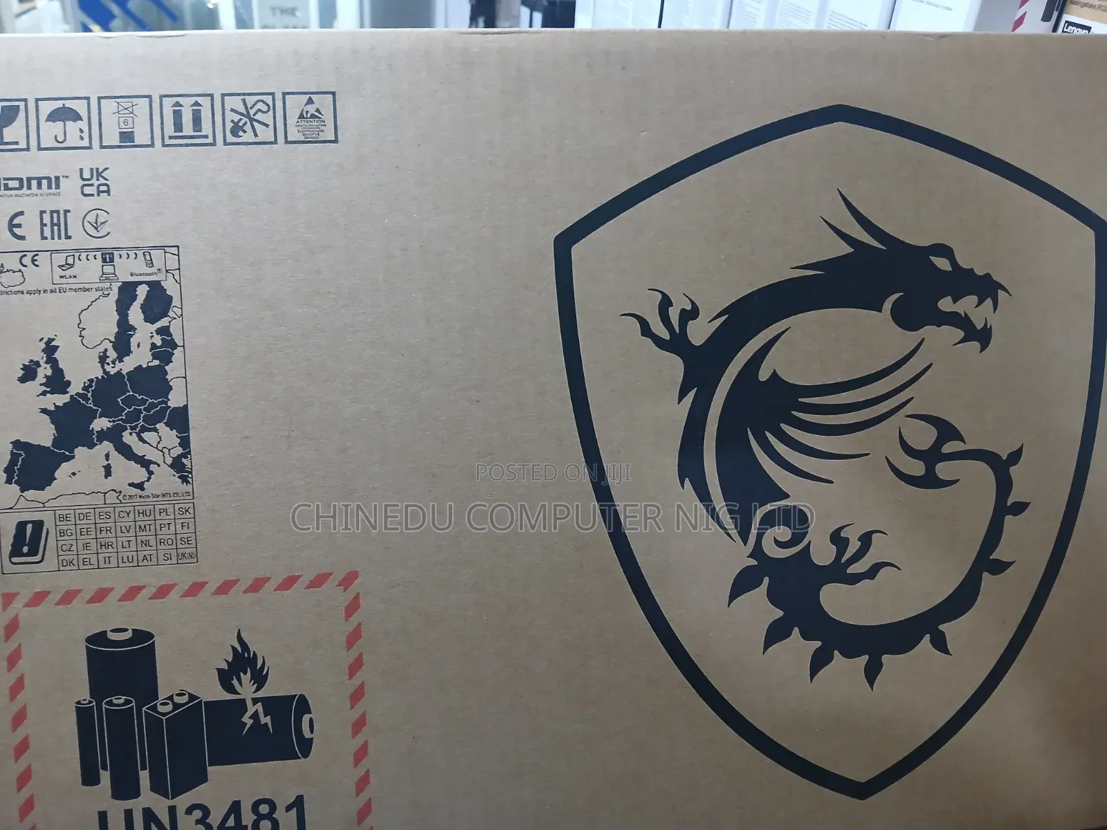 New Laptop MSI Cyborg 15 16GB Intel Core i7 SSD 1T