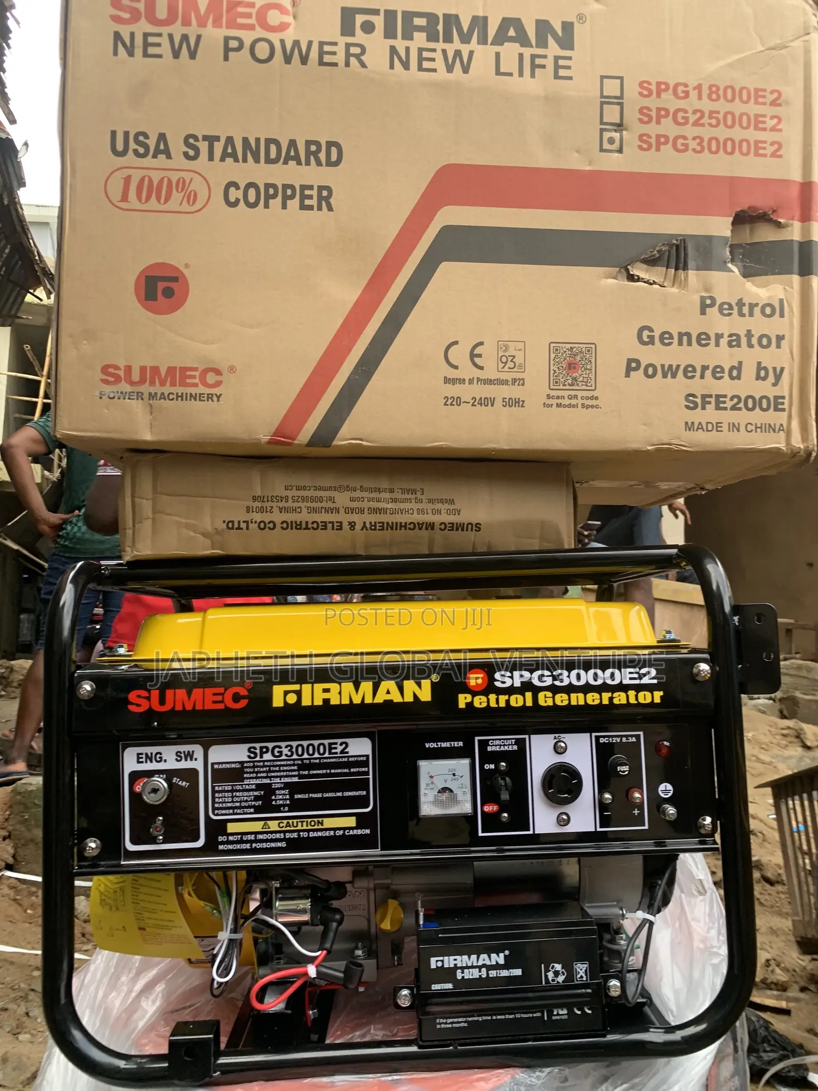 Power Without Limits – Sumec Firman Spg3000e2 4.5kva