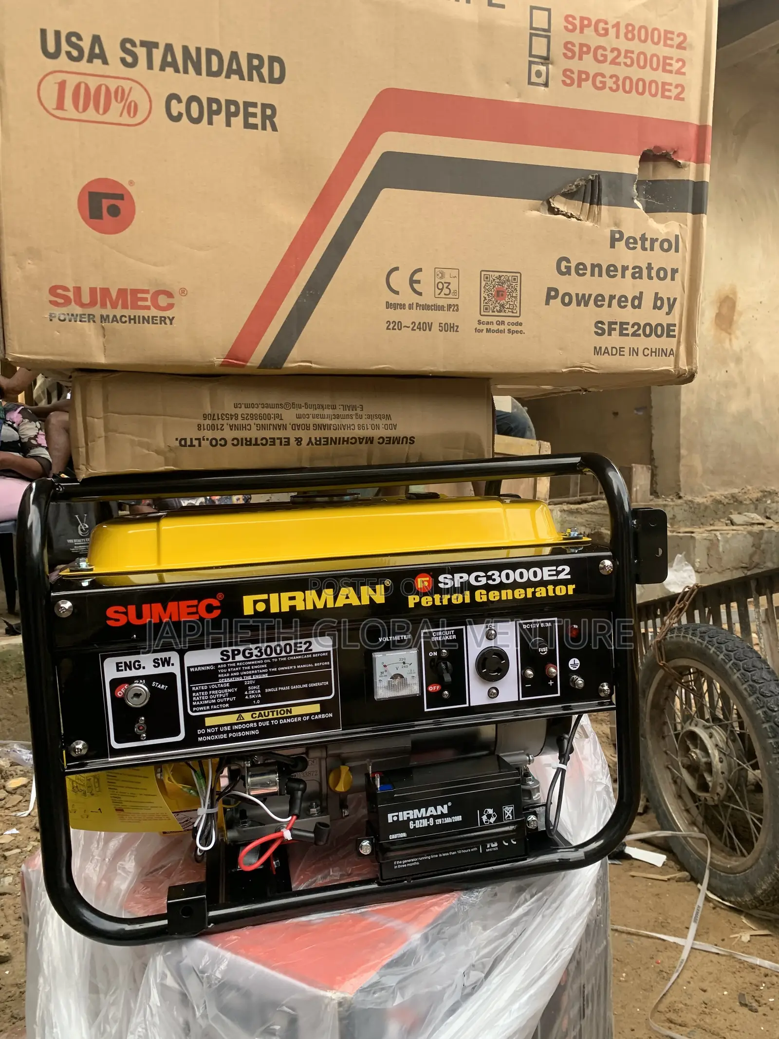 Say Goodbye to Power Outages With Firman Spg3000e2