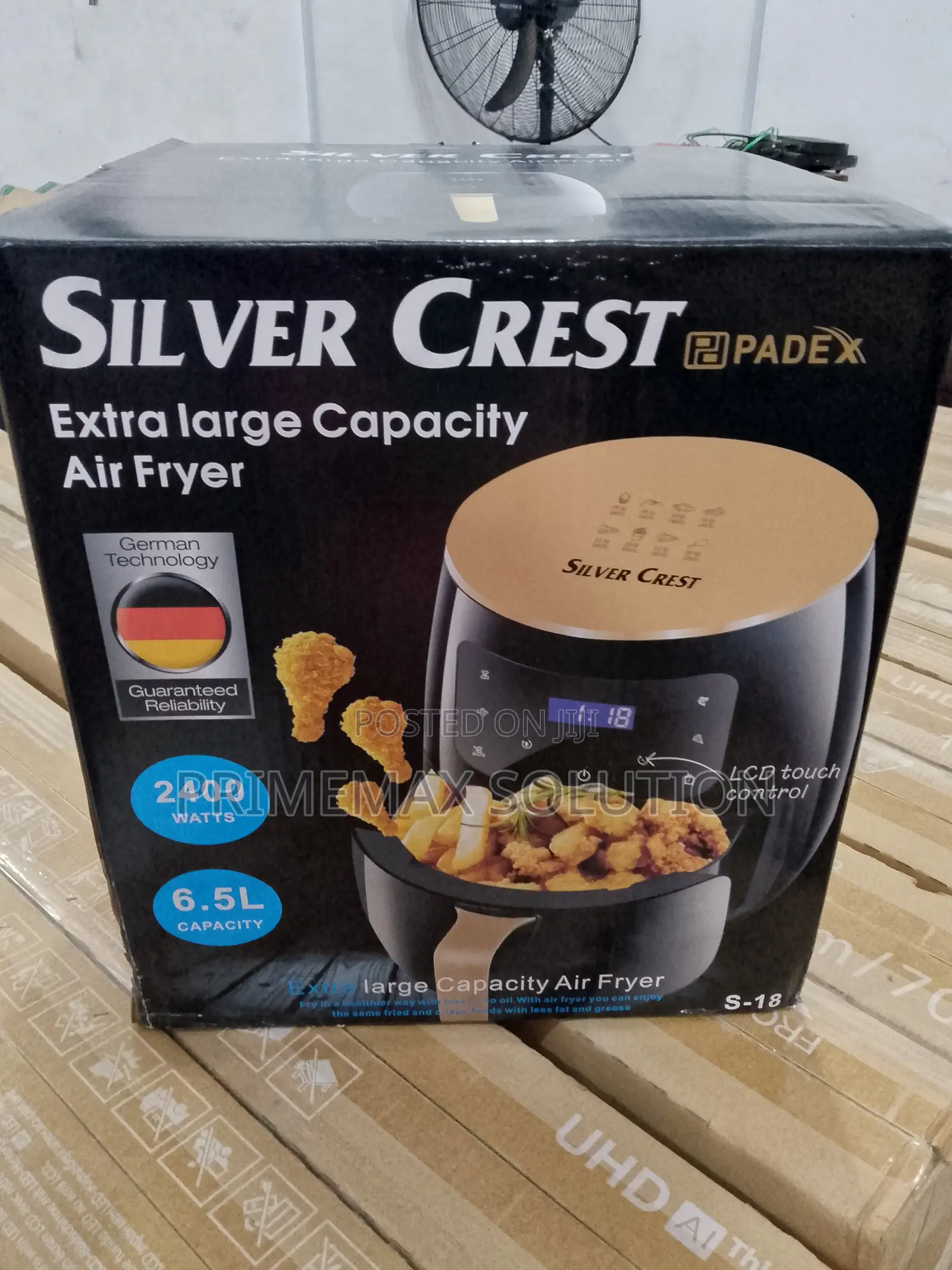 Silver Crest 6.5l Air Fryer: Crispy Perfection Without the Oil