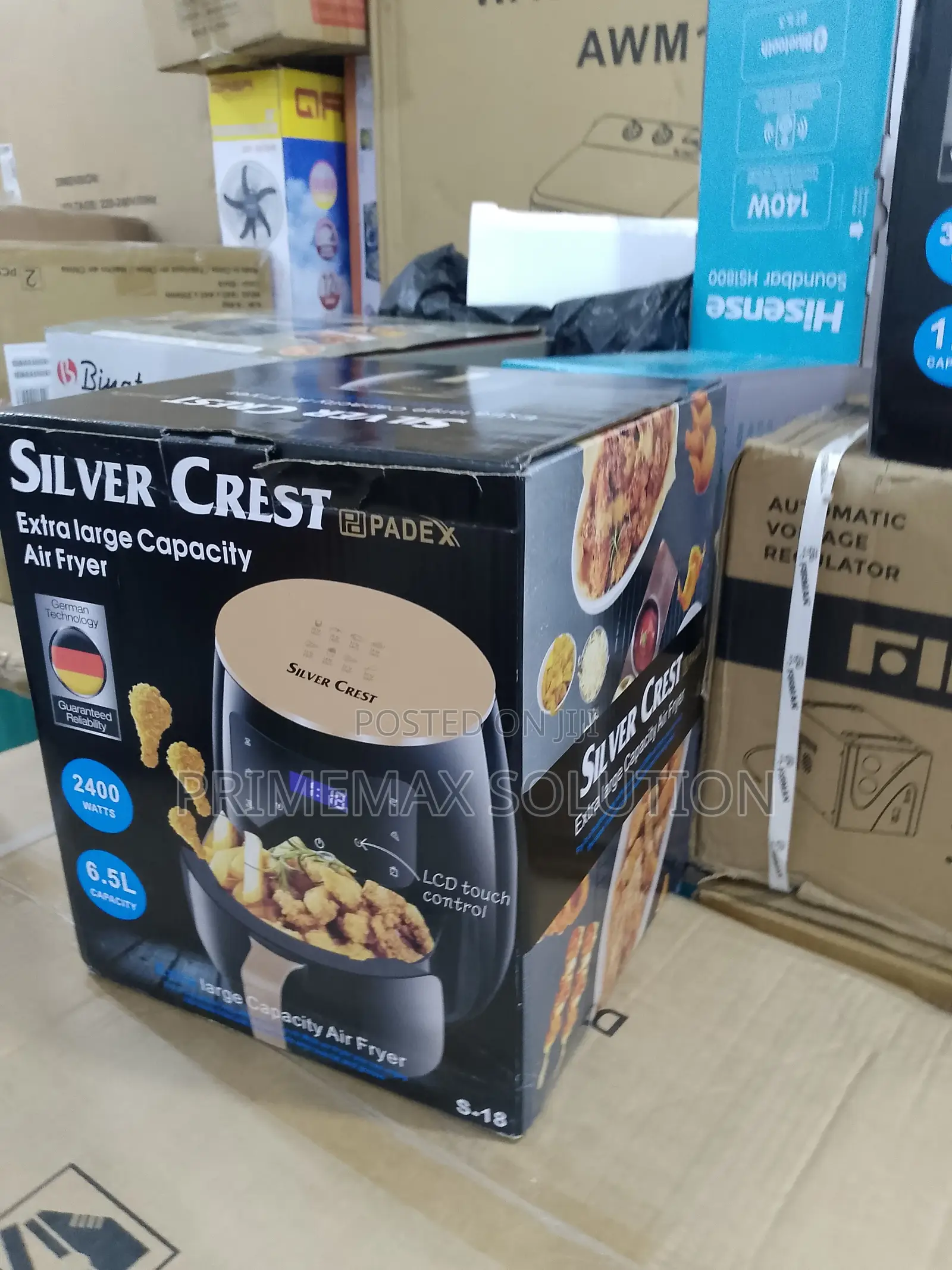 Family-Sized Magic: Silver Crest 6.5l Air Fryer