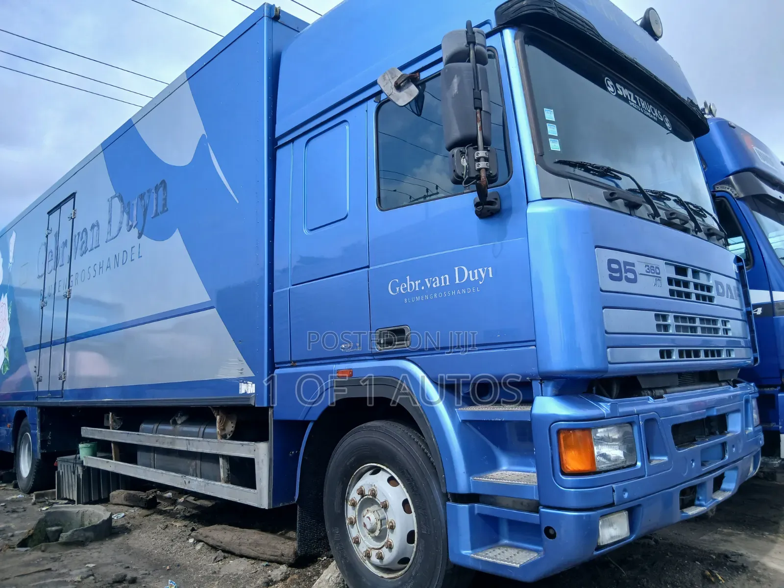 Daf Truck Blue