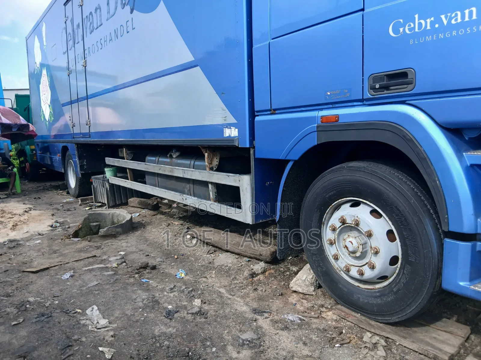Daf Truck Blue