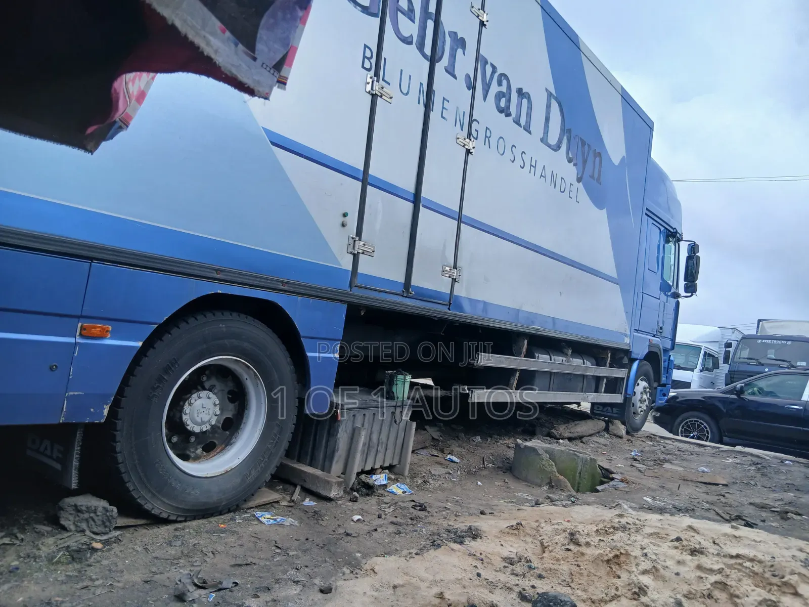 Daf Truck Blue