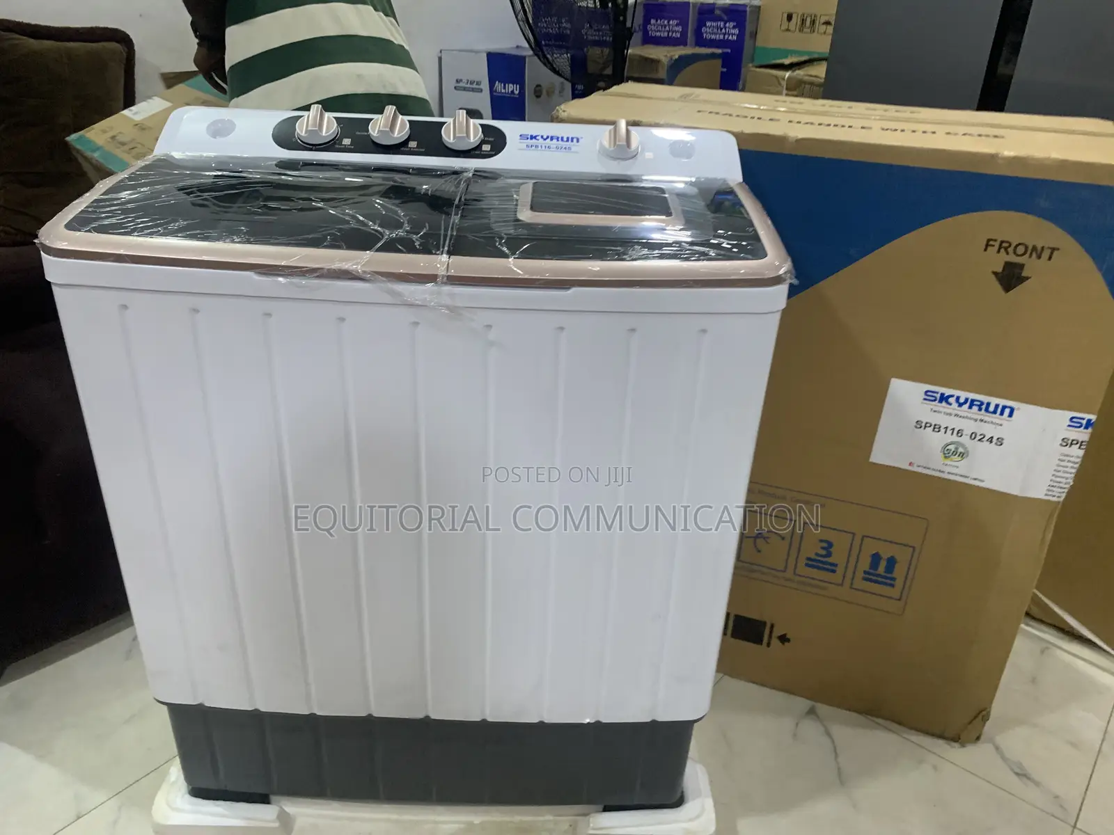 Skyrun 11kg Washer With High Spin Performance